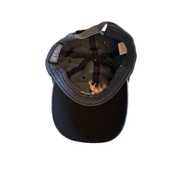 OKeefes Reef Washed Cotton Embroidered Cap With Deer Design & Dublin Michigan - Picture 4 of 6